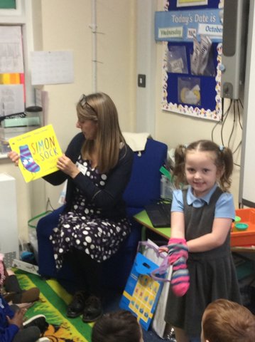 Image of Library visit to nursery