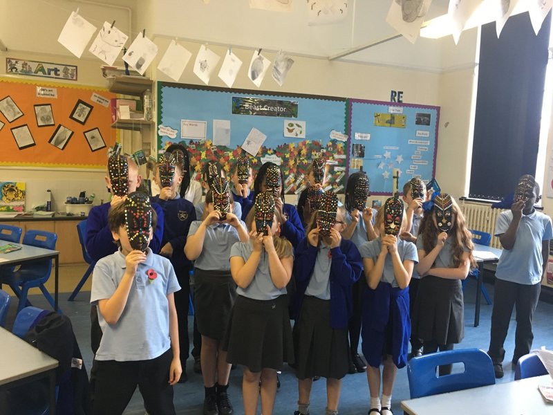 Image of Year 5W African Mask Designs 