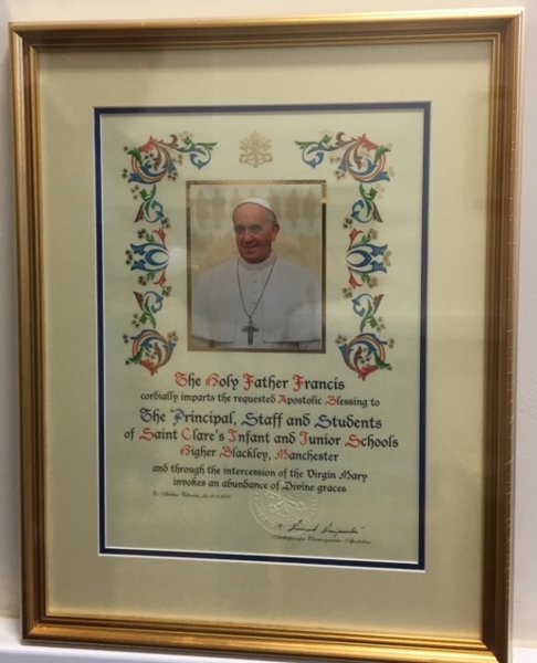 Image of A Blessing from Pope Francis